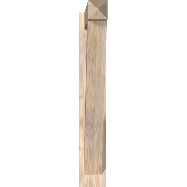 Traditional Arts & Crafts Smooth Outlooker, Douglas Fir, 5 1/2W X 32D X 36H